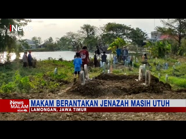 Viral! Tali Pocong Hilang, Kuburan Warga di Lamongan Dibongkar Orang Tak Dikenal #iNewsMalam 06/09 class=