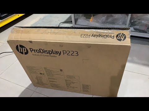 Monitor Led HP ProDisplay P223 21,5inch like new