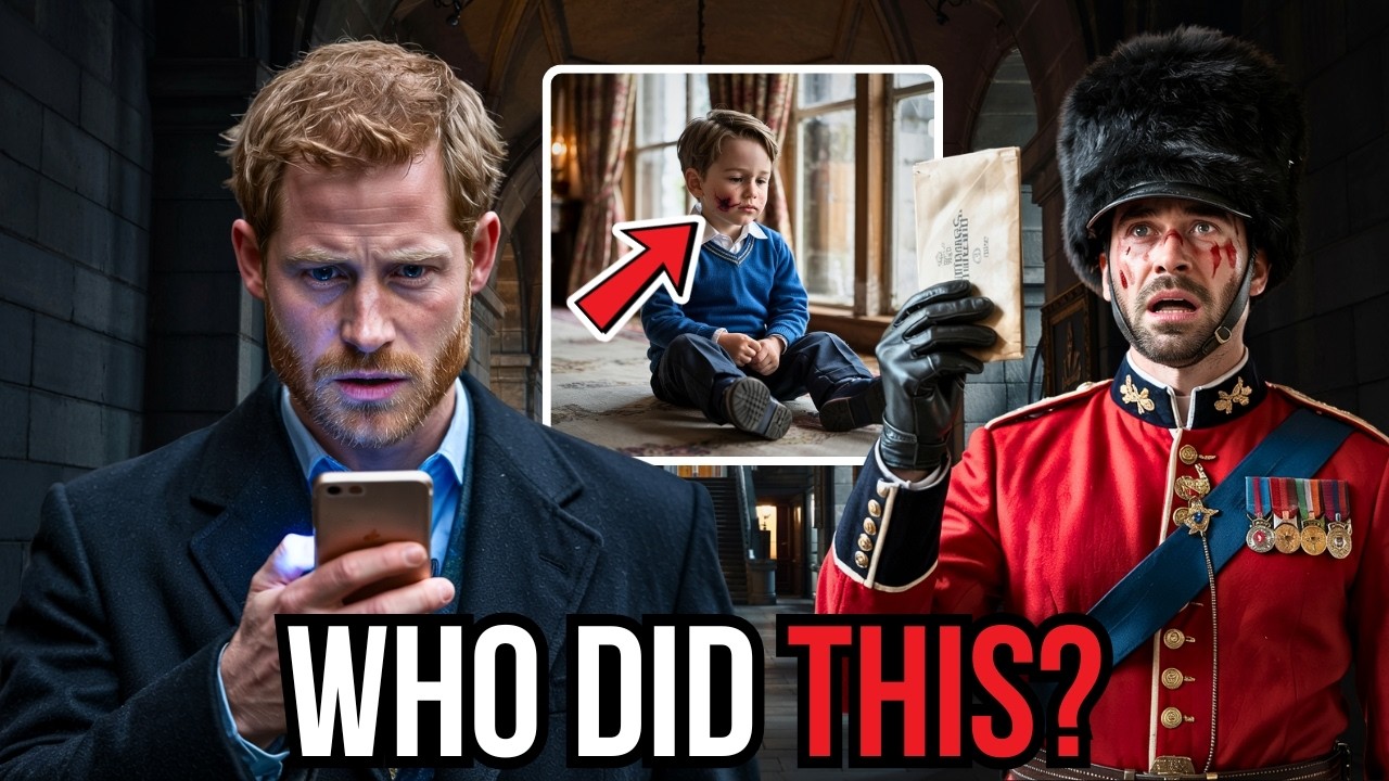 Prince Harry FREEZES After Guard Sends Him a Photo of Louis Alone at Balmoral