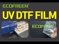 UV DTF Film with EPSON SC-V7000