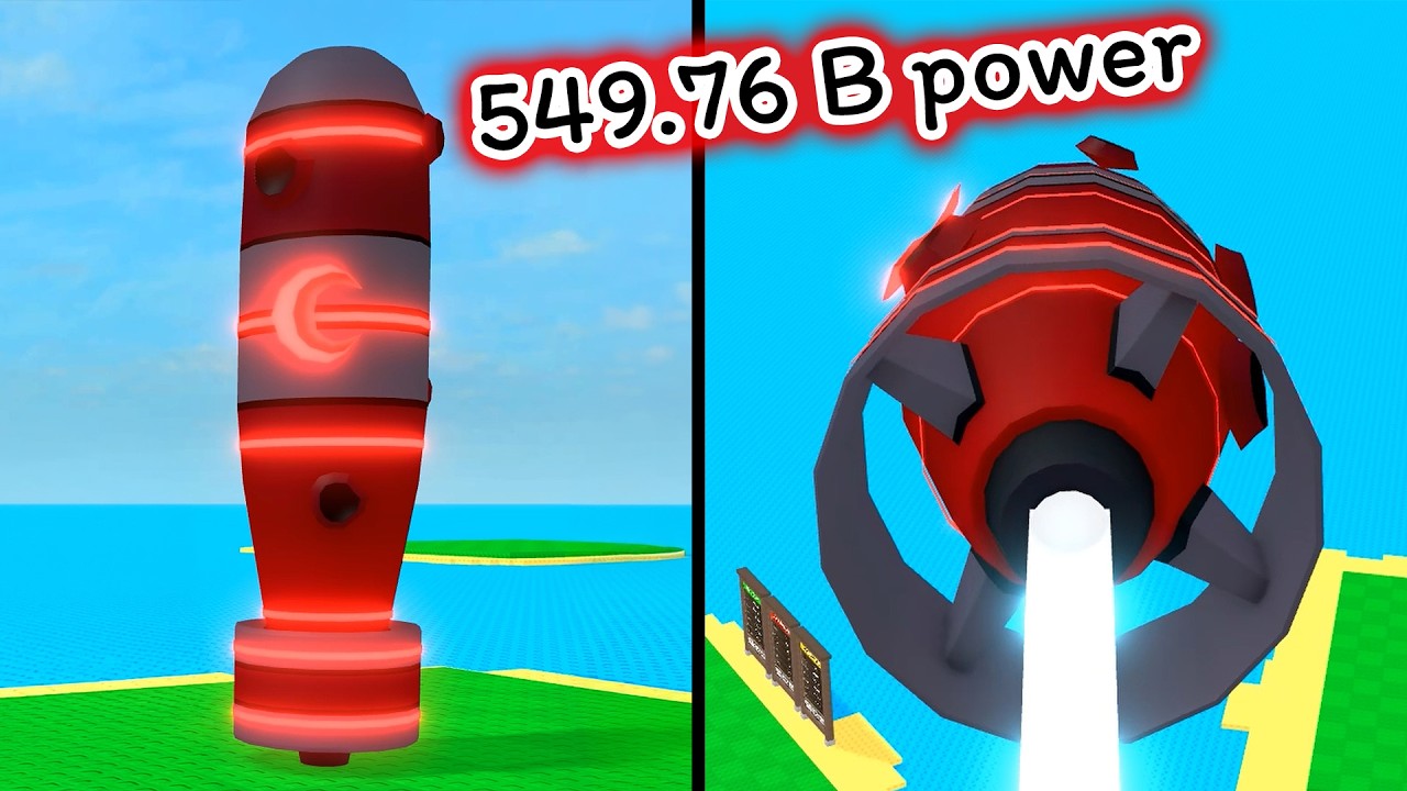 รวม Nuke ได้พลังสูงสุด 550 Billion Merge A Nuke Roblox
