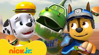 paw patrol eat yummy hamburgers more rescue missions w ryder