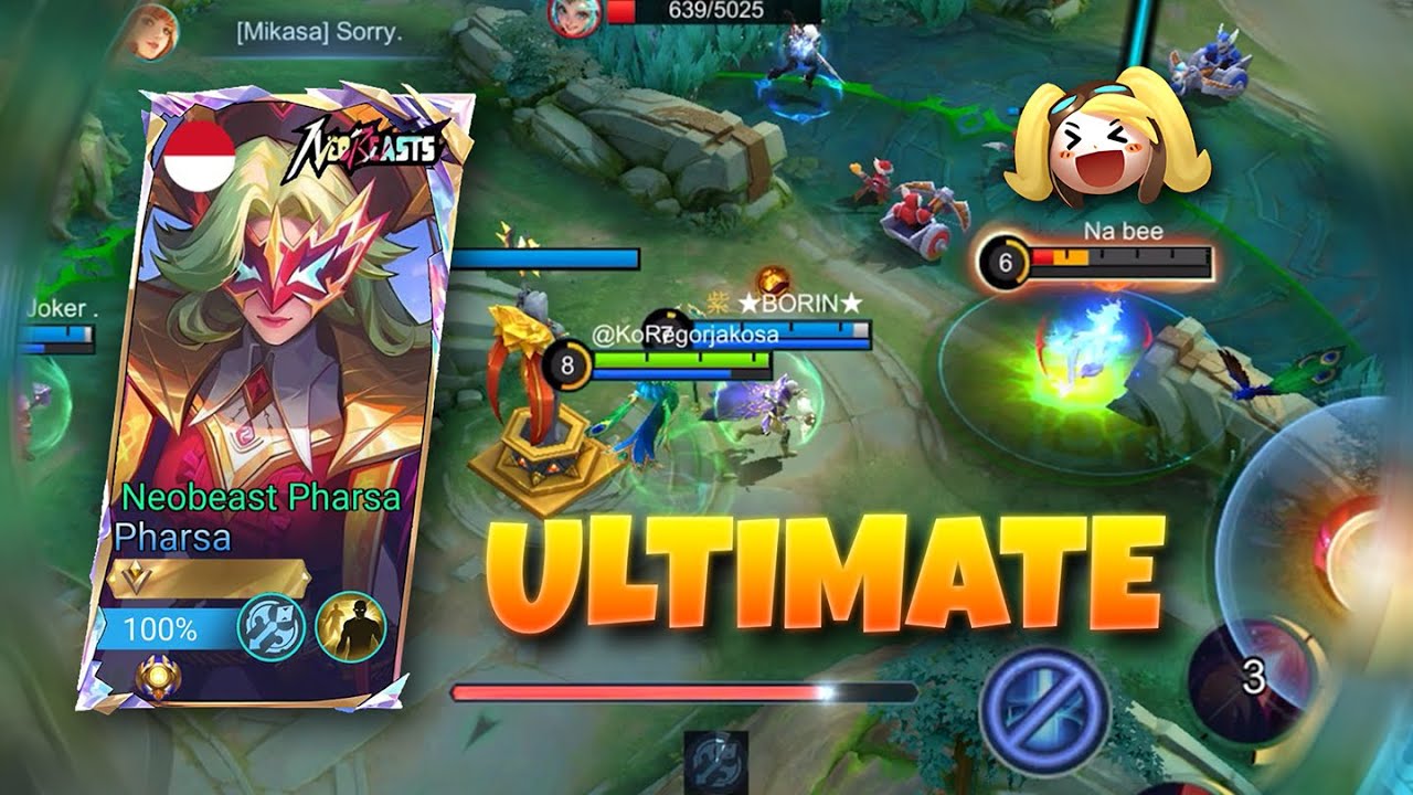 Pharsa ULTIMATE Gameplay 🔥 Savage Moment | Mobile Legends