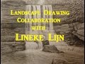 How to draw a waterfall landscape a collaboration with lineke lijn