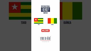 Togo Vs Guinea International Friendlies International Friendly Live
