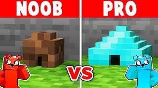 NOOB vs PRO: Mini Domek w Minecraft