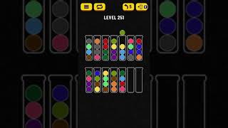 Ball Sort Puzzle level 251 solution