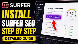 How to install Surfer SEO for optimizing pages to rank - Detailed Guide