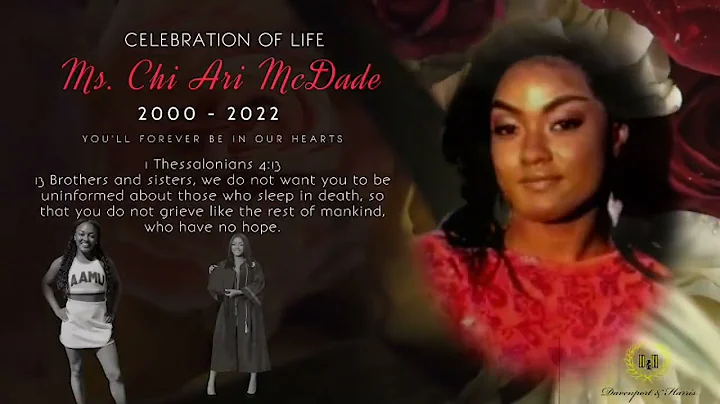 Celebration of Life for Ms. Chi Ari Hasan McDade w...