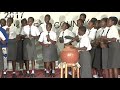 Mukumu girls high school perfoming 