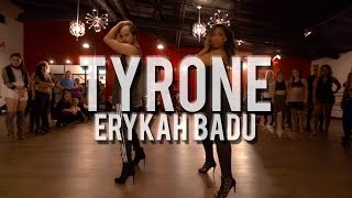 YANIS MARSHALL & AISHA FRANCIS HEELS CHOREOGRAPHY. "TYRONE" ERYKAH BADU. MILLENNIUM LOS ANGELES