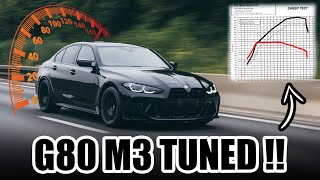 TUNING the G80 M3 with a JB4!!