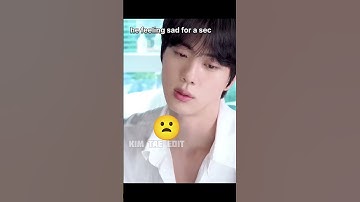 when the girl ignoring jin🐹 in MV🤭 He respects girls😍💜#bts #jin #shorts
