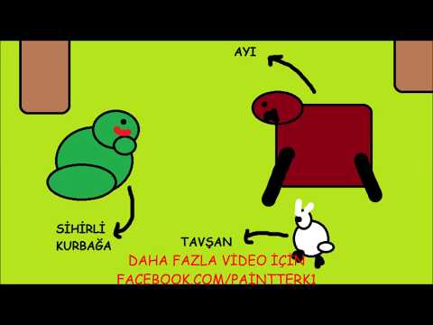 Kurbağa ve Tavşan Hikayesi | Paint Terk