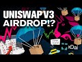 2nd UNISWAP ($UNI) Airdrop with V3 Launch!? When!?