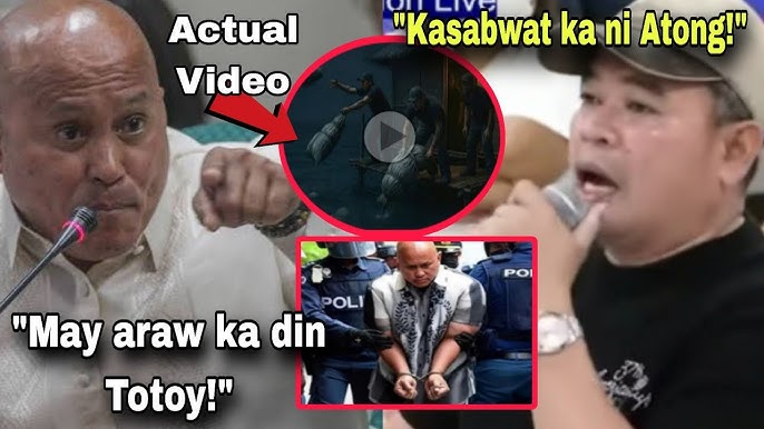 Alyas Totoy, NILABAS ang VIDEO ni BATO Dela Rosa kung Paano nito TINAPON sa  TAAL LAKE mga SABUNGERO!
