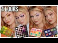 NEW &amp; HOT Indie Makeup | 4 PALETTES 4 LOOKS