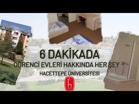 6 Dakikada Hacettepe Yurt İmkanları | Hacettepe Üniversitesi Öğrenci Yurdu | Oda Turu #hacettepe