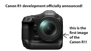OFFICIAL: First image and first info about the new #canonr1 flagship camera!