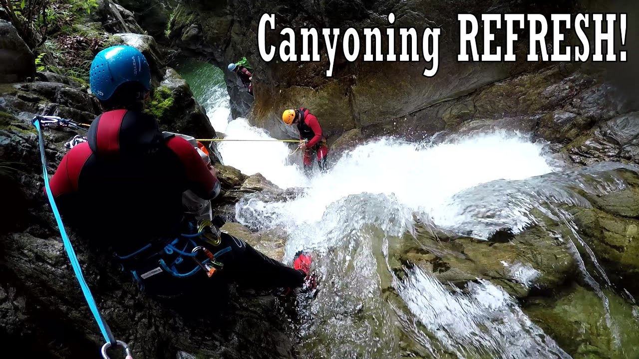 Canyoning Refresh | Ideal zum Auffrischen der Kenntnisse | Canyoning Tessin | Val Cugnasco inferiore