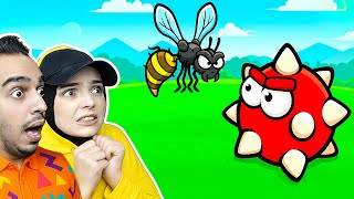 RED BALL BUT THICK! 🐝😱 screenshot 4