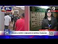 Los Olivos: cae a presunto extorsionador que atacó a chofer y cobrador de empresa Translima (1/2)
