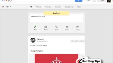 Change Google Plus Profile to Single Column