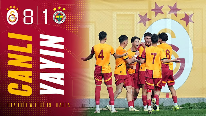 🔴 Galatasaray U17 8-1 Fenerbahçe U17 (U17 Elit A Ligi 19. Hafta)