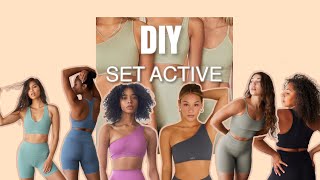 DIY SET ACTIVE  |  How to make women's active wear