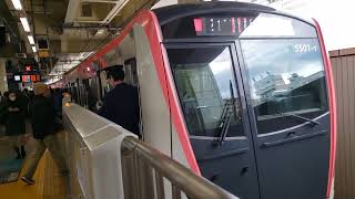都営5501F1321T特急印旛日本医大行　京急蒲田到着～発車