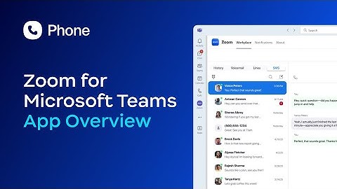 Zoom for Microsoft Teams App Overview