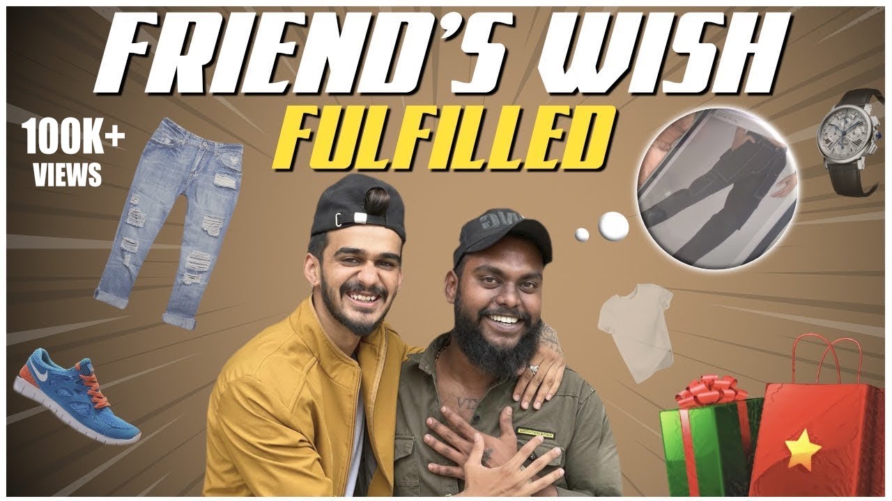 Samser Friend Fulfilling My Best Friend's Wish 😌 ️ | Samsameer_insta - YouTube