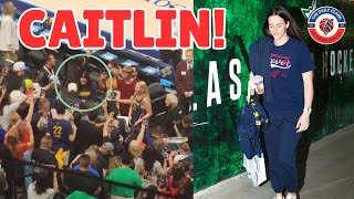 Fans FLOCKED to see Caitlin Clark ahead of Indiana Fever vs Dallas Wings
