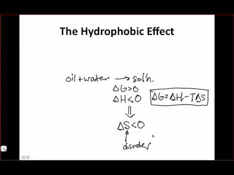 Hydrophobic Effects – How to Create them and Why