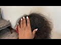 How to install clip in extensions | How to silk press hair|