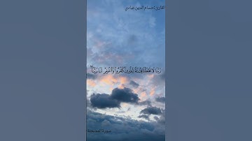 تلاوة هادئة من سورة الممتحنة