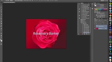 Using Actions to Create a Watermark in Photoshop CC
