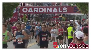 More than 2,500 people show up for Cardinals 5k