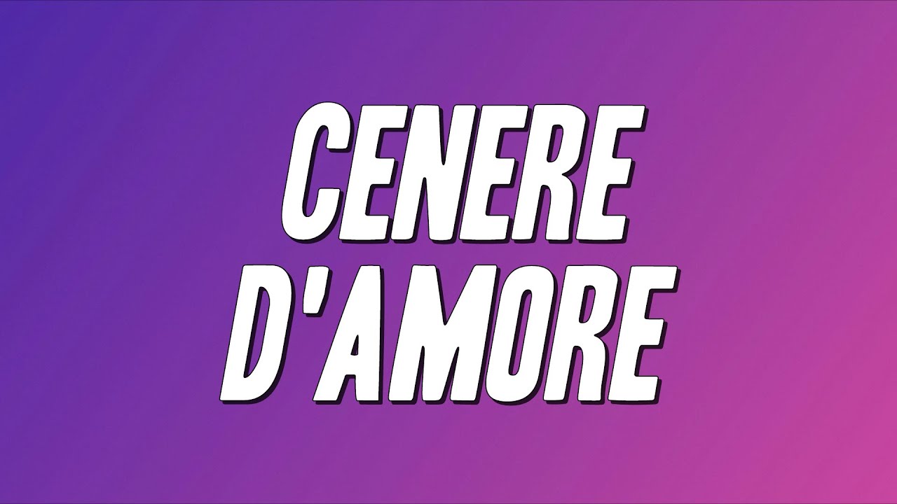 Nino D'Angelo - Cenere D'Amore (Testo)