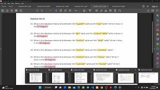 DBMS Question 15 | How to create a Relationship from the tables created as mentioned