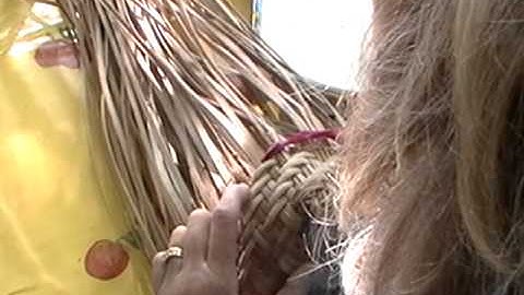 Nancy Today: How to make a cherokee basket 2 ASMR weaving basketmaking hacer cesta