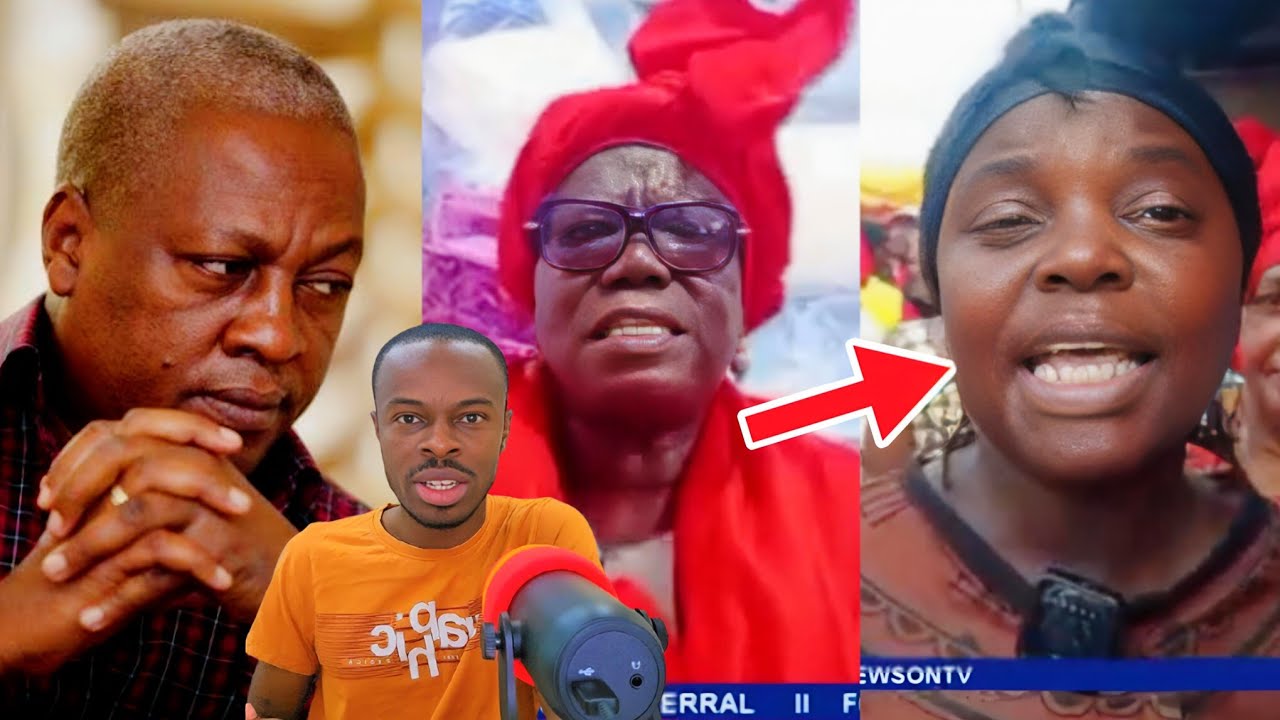 Asɛm ooo, Ashaiman traders fought Mahama and NDC over their massive plans for them 