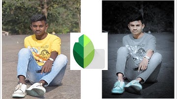 Snapseed Dark & Bokeh Effect PhotoEditing | Snapseed Background ColourChange I photo editing