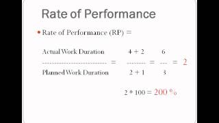 Rate of Performance Analysis