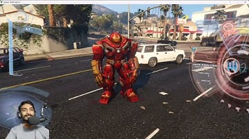 How To Install Hulk buster Mod in GTA 5 | Addon peds HulkBuster Mod | GTA 5 Mod | Manyoo Trainer