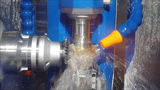 HERA 90 Bevel Gear Cutting with Single Cutter (베벨 기어 가공)