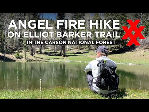 Hiking Elliot Barker Trail in Angel Fire, New Mexico