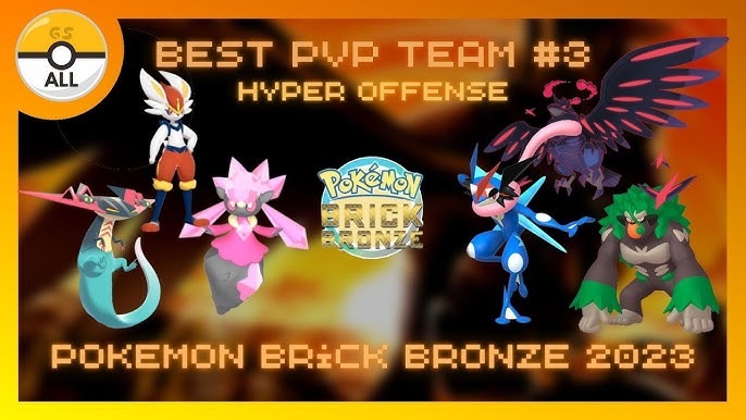 The Best Team for Pokemon Brick Bronze 2023: Fire Starter (ALL Copies) 