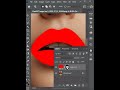 How to Colorize Lips in Photoshop: A Step-by-Step Guide #shorts