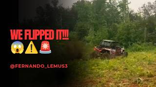 WE FLIPPED IT! 😱 Brother’s New Polaris RZR XP Purchase Gone Wrong...